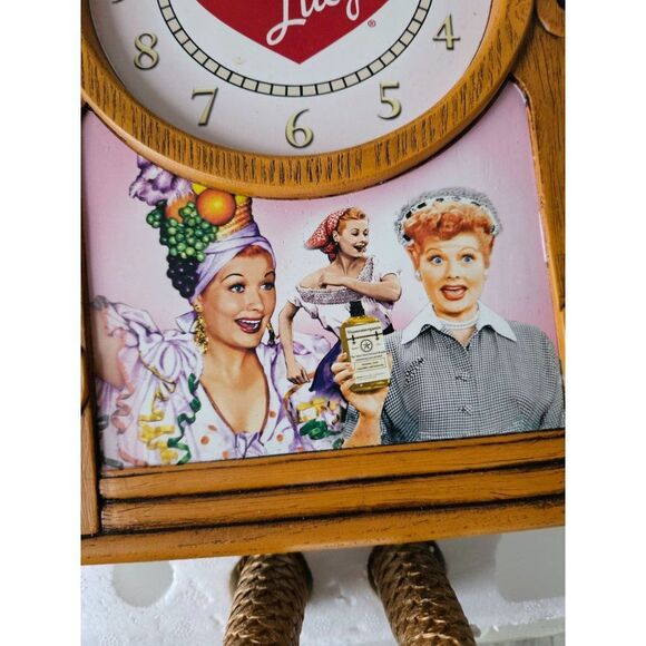 Bradford exchange I Love Lucy cuckoo clock Lucille Ball - Picture 2 of 14